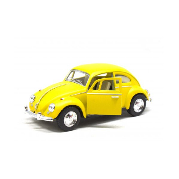 

Машинка KINSMART Volkswagen Beetle, матовая (желтая) KT5057WM