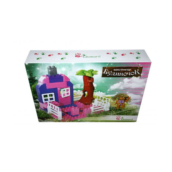 

Мини конструктор Домик, 60 дет 013888/20