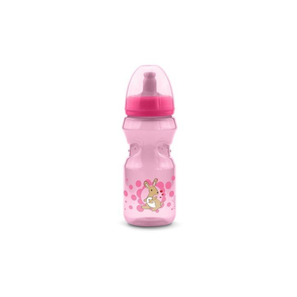 

Бутылочка непроливайка Nuvita 12м+ 370мл. Розовая (NV1453Pink)