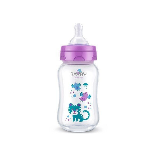 

Бутылочка для кормления Bayby BFB6103 250ml 0м+ фиолетовый (BFB6103)