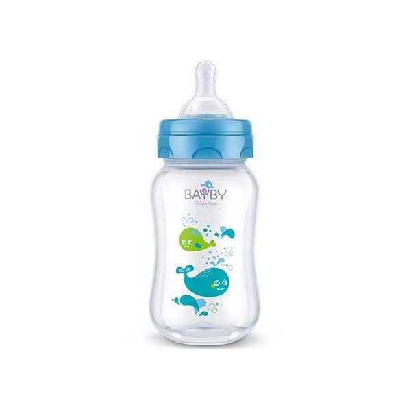 

Бутылочка для кормления Bayby BFB6102 250ml 0м+ синий (BFB6102)