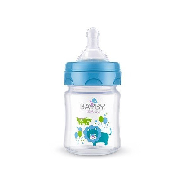 

Бутылочка для кормления Bayby BFB6101 120ml 0м+ синий (BFB6101)