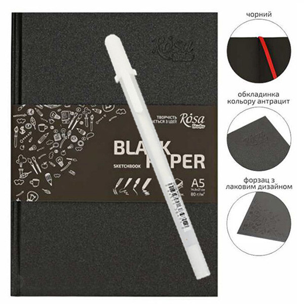 

Набор 5 шт. профессиональных тонких синтетических кистей KOLOS Milk 1108R (ML1108R)