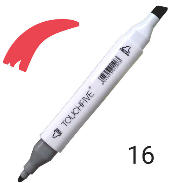 

Маркер двусторонний TouchFive (Touch) №17 Pastel Pink (Пастельный розовый) (TF2209-17)