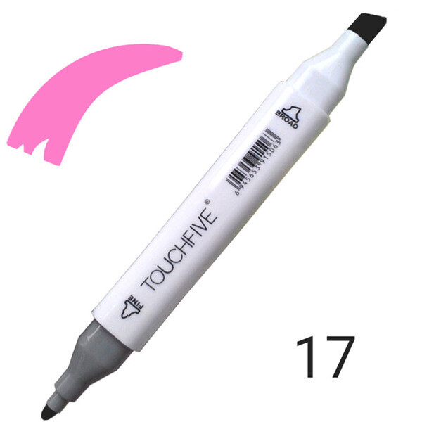

Маркер двусторонний TouchFive (Touch) №18 Peach (Персиковый) (TF2209-18)
