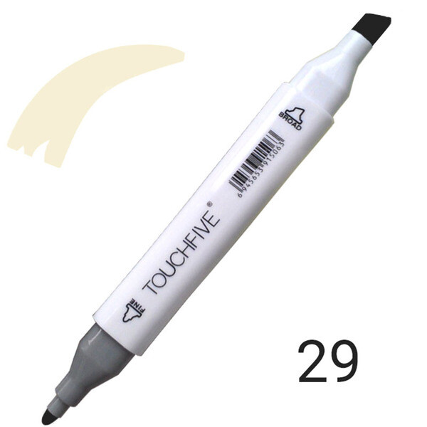 

Маркер двусторонний TouchFive (Touch) №31 Dark Yellow (Темно-желтый) (TF2209-31)