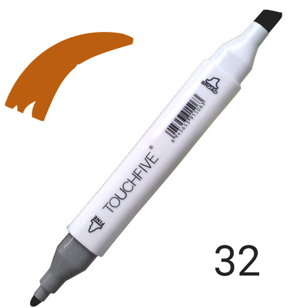 

Маркер двусторонний TouchFive (Touch) №33 Melon Yellow (Дыня желтая) (TF2209-33)