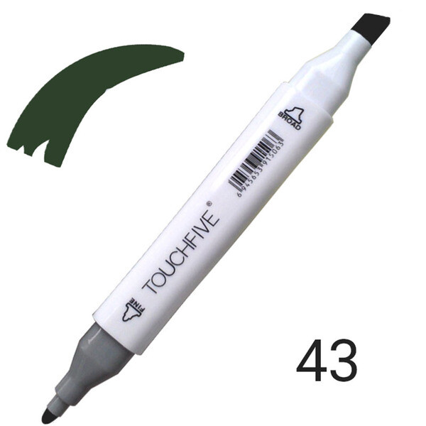 

Маркер двусторонний TouchFive (Touch) №44 Fresh Green (Свежий зеленый) (TF2209-44)