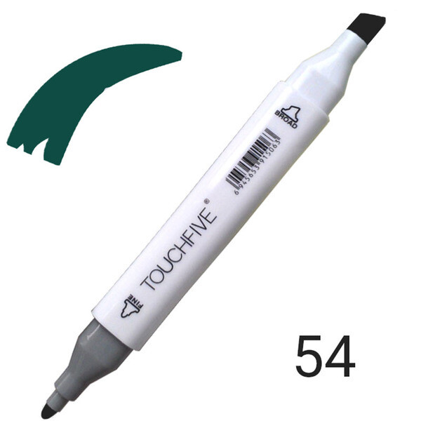 

Маркер двусторонний TouchFive (Touch) №55 Emerald Green (Зеленый цвет изумруда) (TF2209-55)