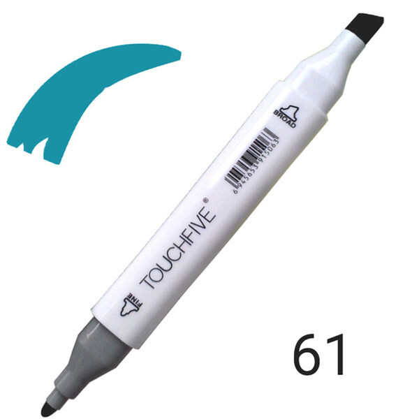

Маркер двусторонний TouchFive (Touch) №62 Marine Blue (Морской синий) (TF2209-62)