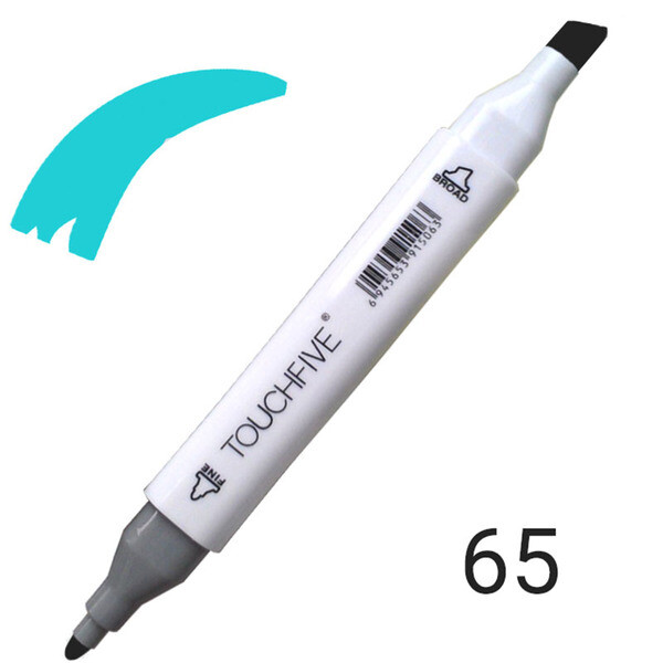 

Маркер двусторонний TouchFive (Touch) №66 Baby Blue (Синий детский) (TF2209-66)