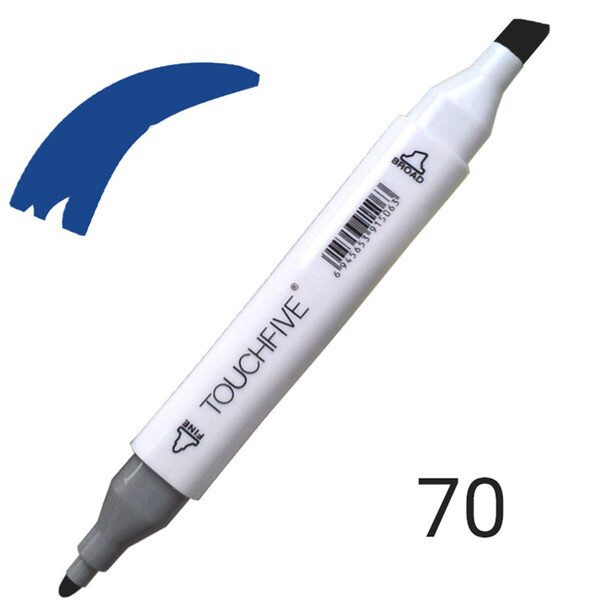 

Маркер двусторонний TouchFive (Touch) №71 Cobalt Blue (Кобальт синий) (TF2209-71)