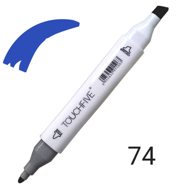 

Маркер двусторонний TouchFive (Touch) №75 Dark Blue Light (Темно-синий свет) (TF2209-75)