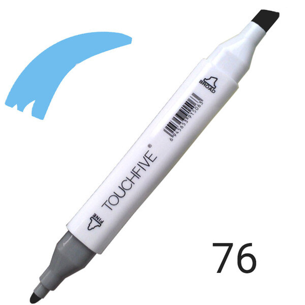 

Маркер двусторонний TouchFive (Touch) №77 Pale Blue (Бледно-голубой) (TF2209-77)