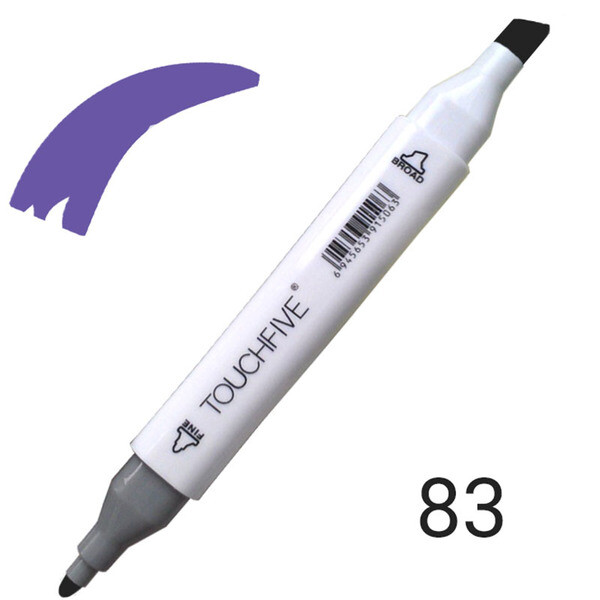 

Маркер двусторонний TouchFive (Touch) №84 Pastel Violet (Фиолетовый пастельный) (TF2209-84)