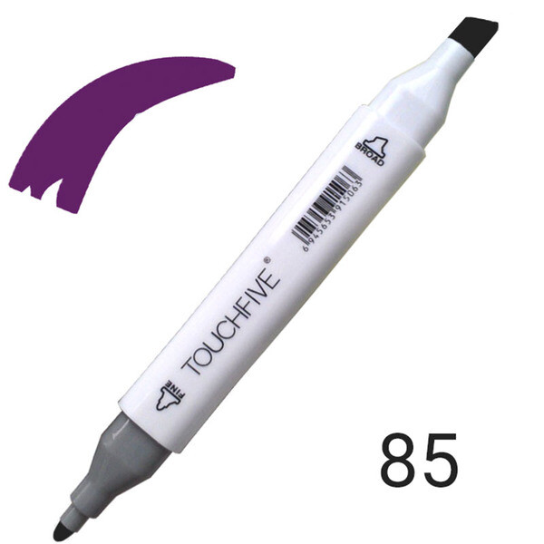 

Маркер двусторонний TouchFive (Touch) №86 Vivid Reddish Purple (Фиолетовый ярко-красный) (TF2209-86)