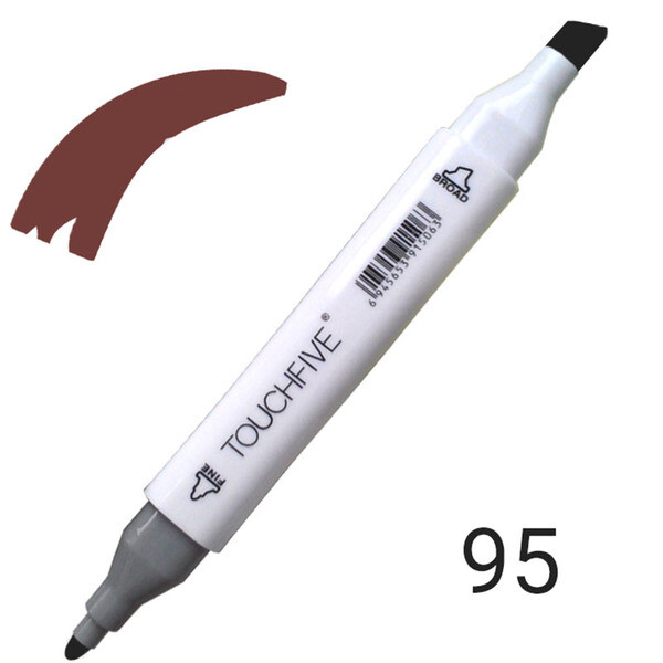 

Маркер двусторонний TouchFive (Touch) №96 Mahogany (Красное дерево) (TF2209-96)
