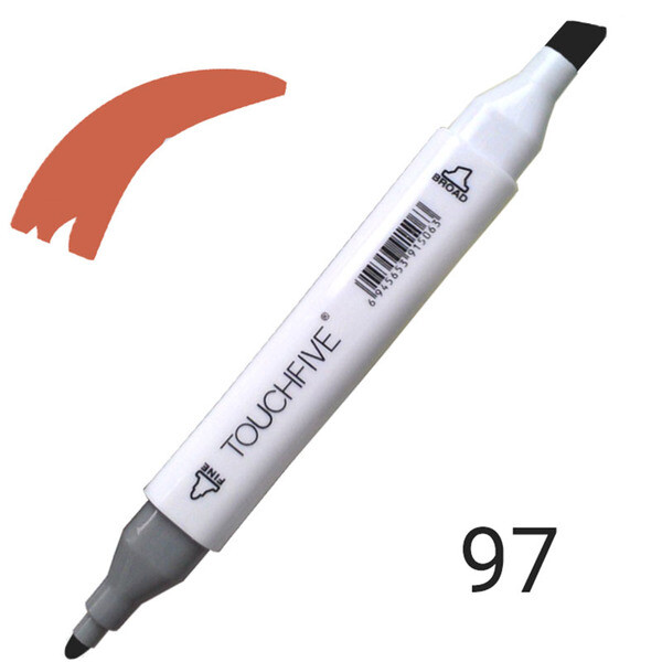 

Маркер двусторонний TouchFive (Touch) №98 Chestnut Brown (Каштановый) (TF2209-98)