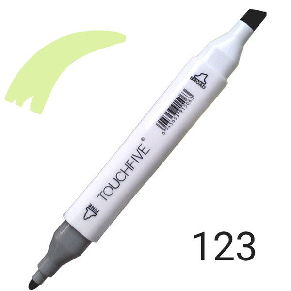 

Маркер двусторонний TouchFive (Touch) №124 Fluorescent Green (Флуоресцентный зеленый) (TF2209-124)