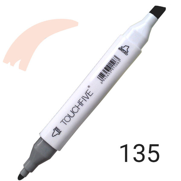 

Маркер двусторонний TouchFive (Touch) №136 Blush (Румяна) (TF2209-136)
