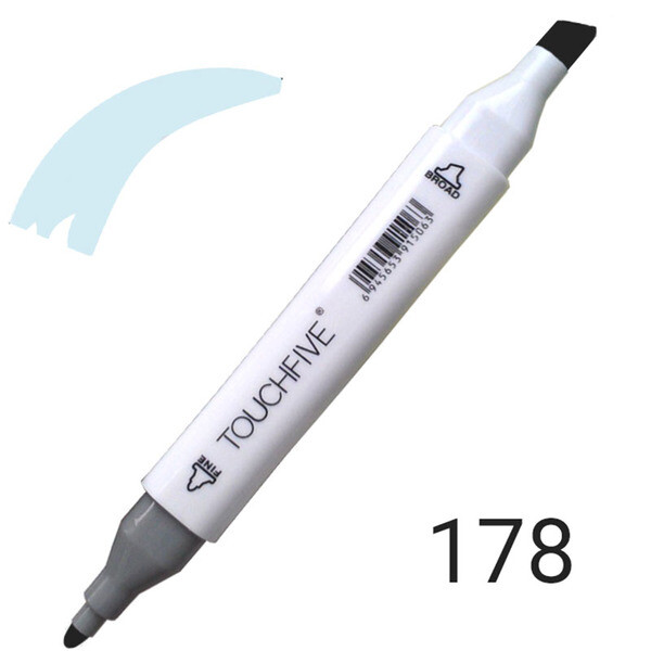 

Маркер двусторонний TouchFive (Touch) №179 Aqua Mint (Ментолово-синий) (TF2209-179)