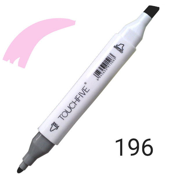 

Маркер двусторонний TouchFive (Touch) №198 Tender Pink (Тендер розовый) (TF2209-198)