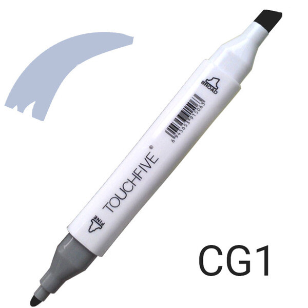 

Маркер двусторонний TouchFive (Touch) № CG2 Cool Grey (Прохладно серый) (TF2209-CG2)
