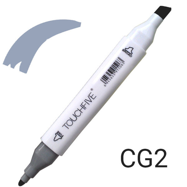 

Маркер двусторонний TouchFive (Touch) № CG3 Cool Grey (Прохладно серый) (TF2209-CG3)