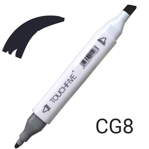 

Маркер двусторонний TouchFive (Touch) № CG9 Cool Grey (Прохладно серый) (TF2209-CG9)