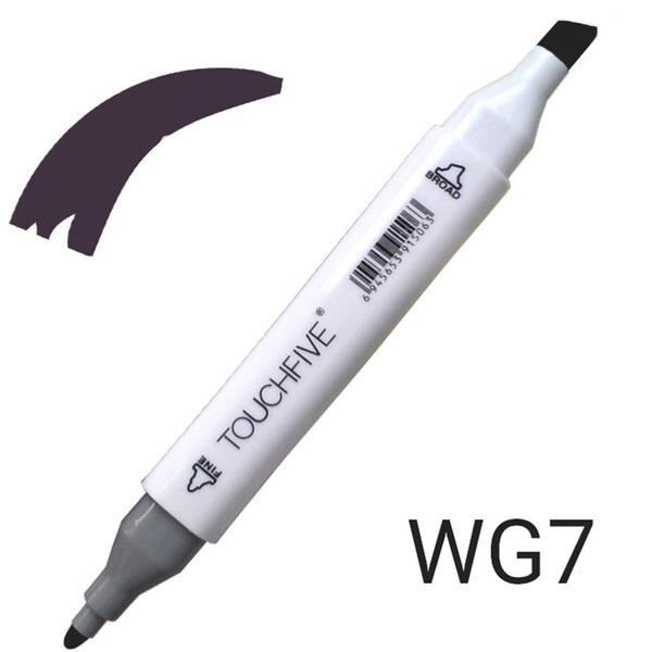

Маркер двусторонний TouchFive (Touch) № WG8 Warm Grey (Теплый серый) (TF2209-WG8)