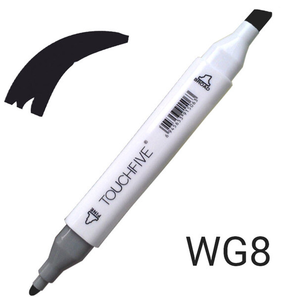 

Маркер двусторонний TouchFive (Touch) № WG9 Warm Grey (Теплый серый) (TF2209-WG9)