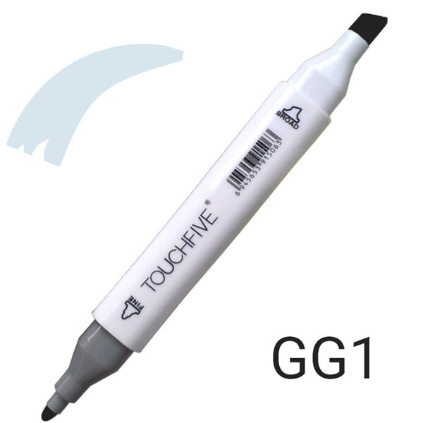

Маркер двусторонний TouchFive (Touch) № GG3 Green Grey (Cеро-зеленый) (TF2209-GG3)
