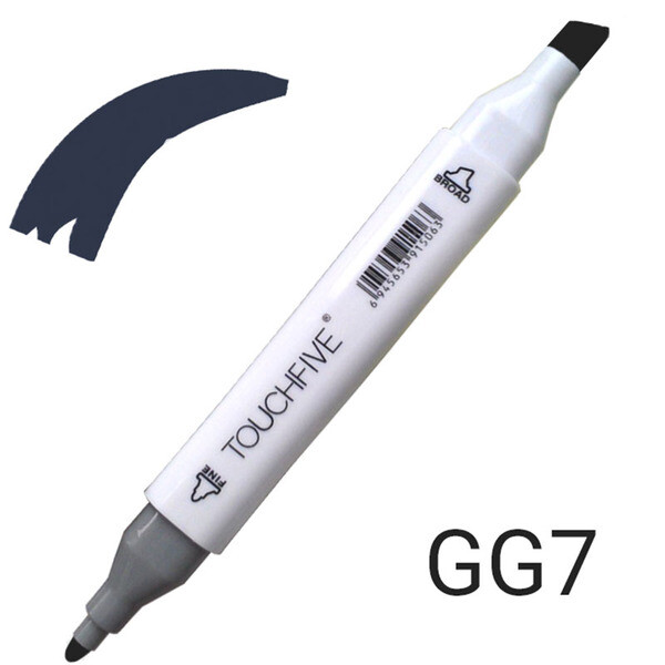 

Маркер двусторонний TouchFive (Touch) № GG9 Green Grey (Cеро-зеленый) (TF2209-GG9)