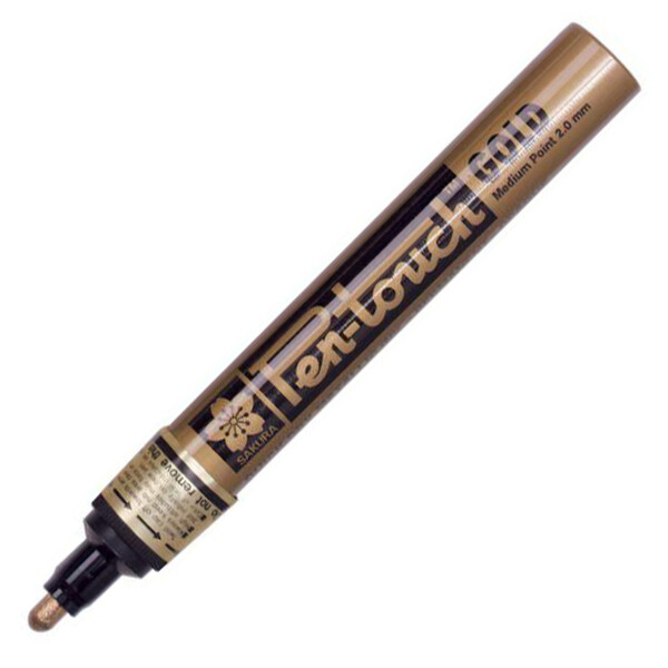 

Маркер Pen-Touch Золото тонкий (EXTRA FINE) 0.7мм Sakura (41101)