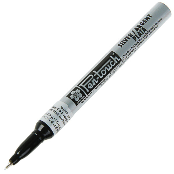 

Маркер Pen-Touch Серебро тонкий (FINE) 1мм Sakura (41302(SE) )