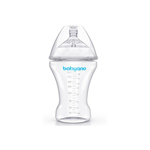 

Бутылочка для кормления антиколиковая BabyOno Natural Nursing, 260 мл (1451)