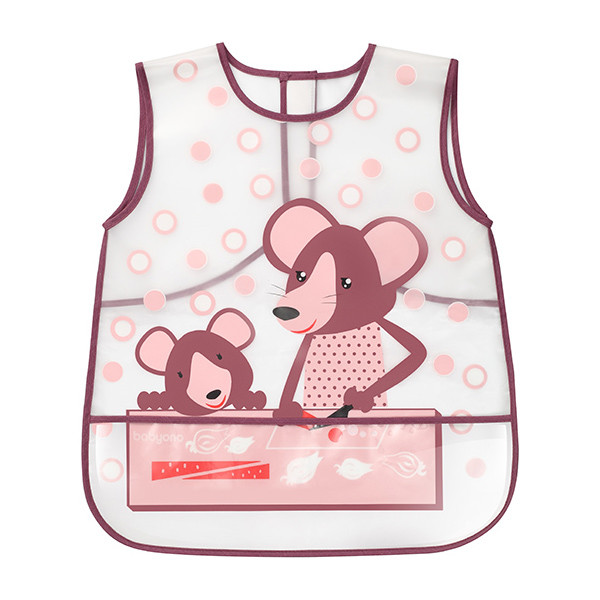 

Нагрудник-фартук BabyOno Creative Baby Бордовый (840)
