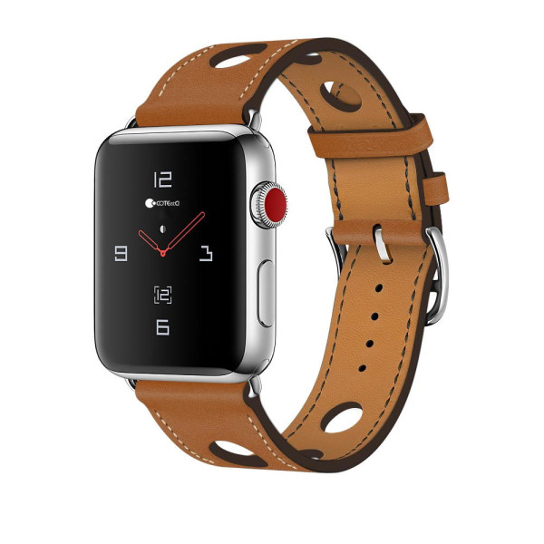

Ремешок для смарт часов Apple Watch Coteetci W15 коричневый для Apple Watch 38/40 мм