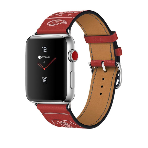 

Ремешок для смарт часов Apple Watch Coteetci W13 красный для Apple Watch 42/44 мм
