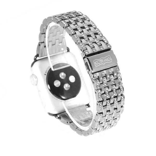 

Ремешок для смарт часов Apple Watch Coteetci Apple Watch 38/40 мм W4 Magnificent серебристый