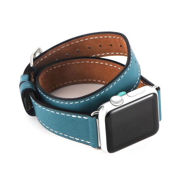 

Ремешок для смарт часов Apple Watch Coteetci Apple Watch 42/44 мм W9 голубой