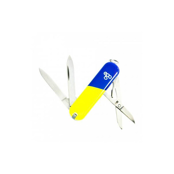 

Нож швейцарский Ego Tools A03 сине-желтый