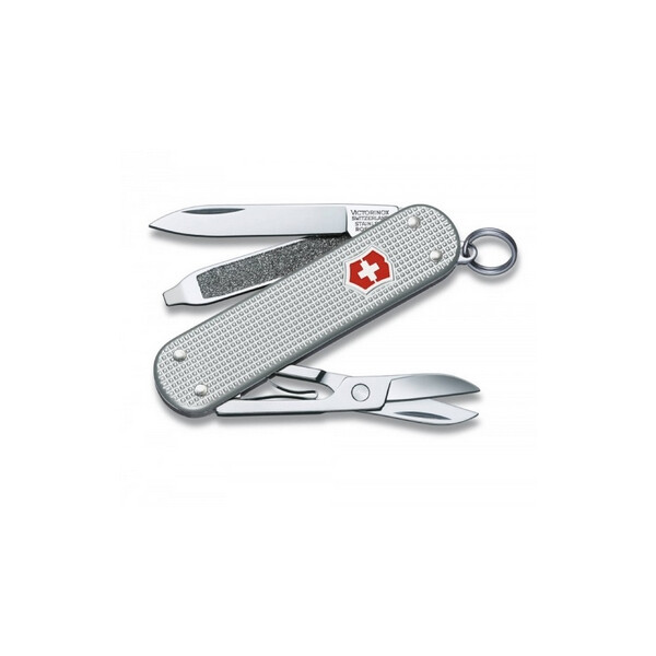 

Нож швейцарский Victorinox Classic Alox серебристый