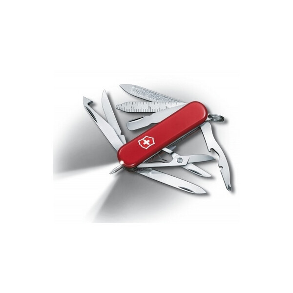 

Нож швейцарский Victorinox Midnite Minichamp красный