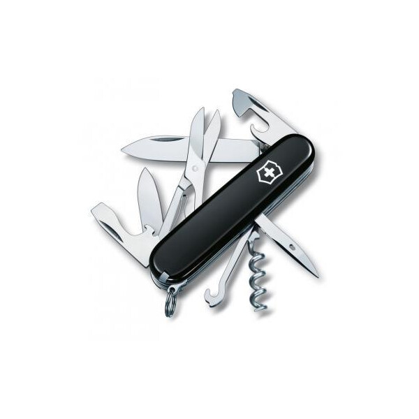 

Нож швейцарский Victorinox Swiss Army Climber черный