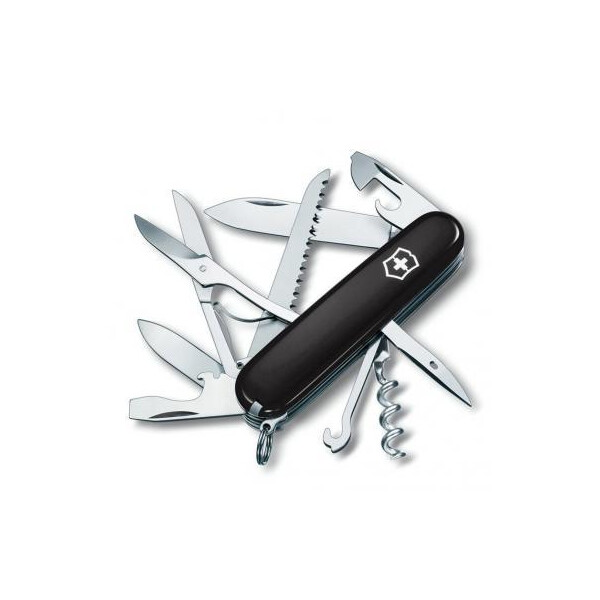 

Нож швейцарский Victorinox Swiss Army Huntsman черный