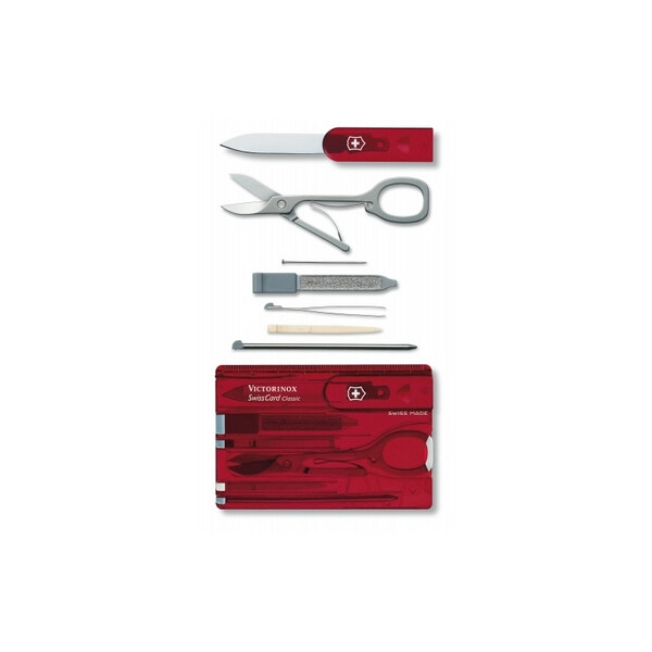 

Нож швейцарский Victorinox Swisscard 0.7100.T 82 мм