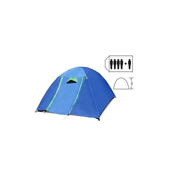 

Палатка Mountain Outdoor (ZLT) 4+1 (220х250х150 см) двухслойная