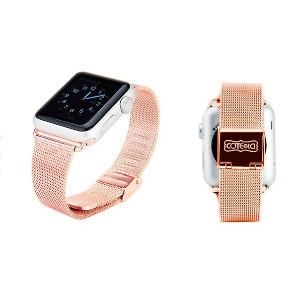 

Ремешок для смарт часов Apple Watch Coteetci Apple Watch 42/44 мм W2 розовый