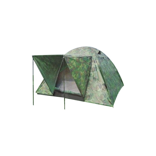 

Палатка трехместная Mountain Outdoor (ZLT) 200х200х135 см двухслойная камуфляж